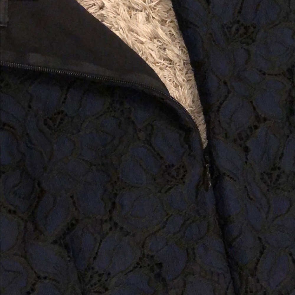 J. Crew Lace Cap Sleeve Shift Dress - Picture 7 of 9